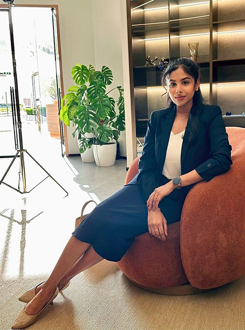 ANJALI modelling portfolio image – Sapphire MA