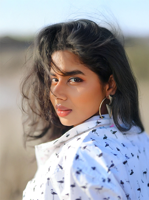 ANJALI modelling portfolio image – Sapphire MA