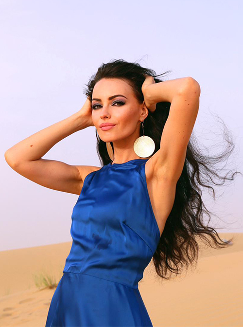 KOLMAGOROVA modelling portfolio image – Sapphire MA