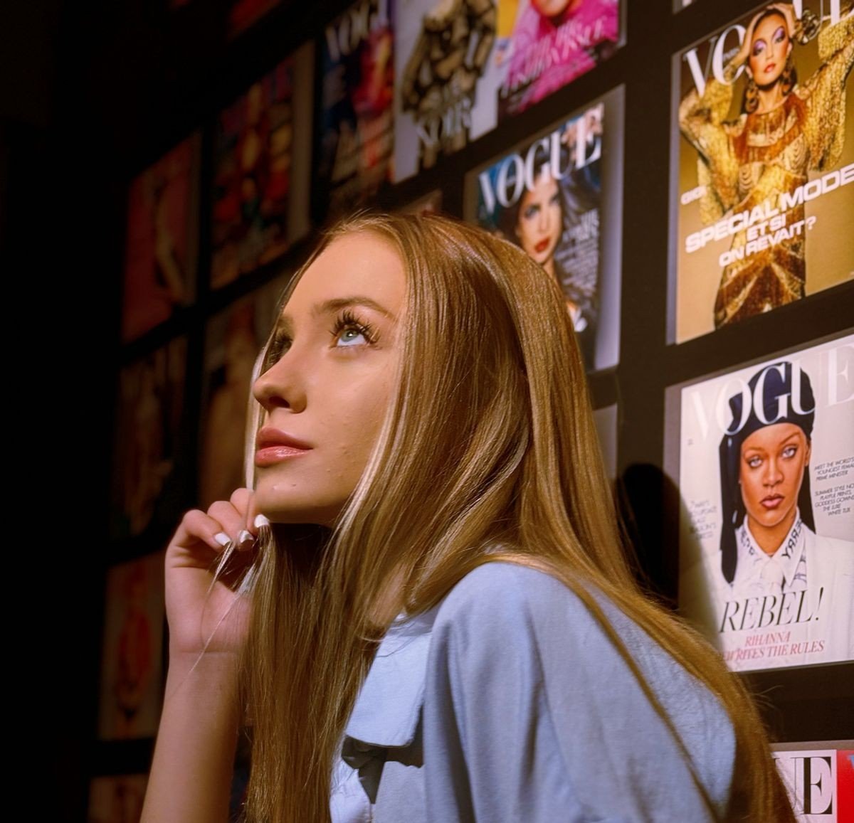 Sapphire MA campaign model Mariia for social media content in Dubai