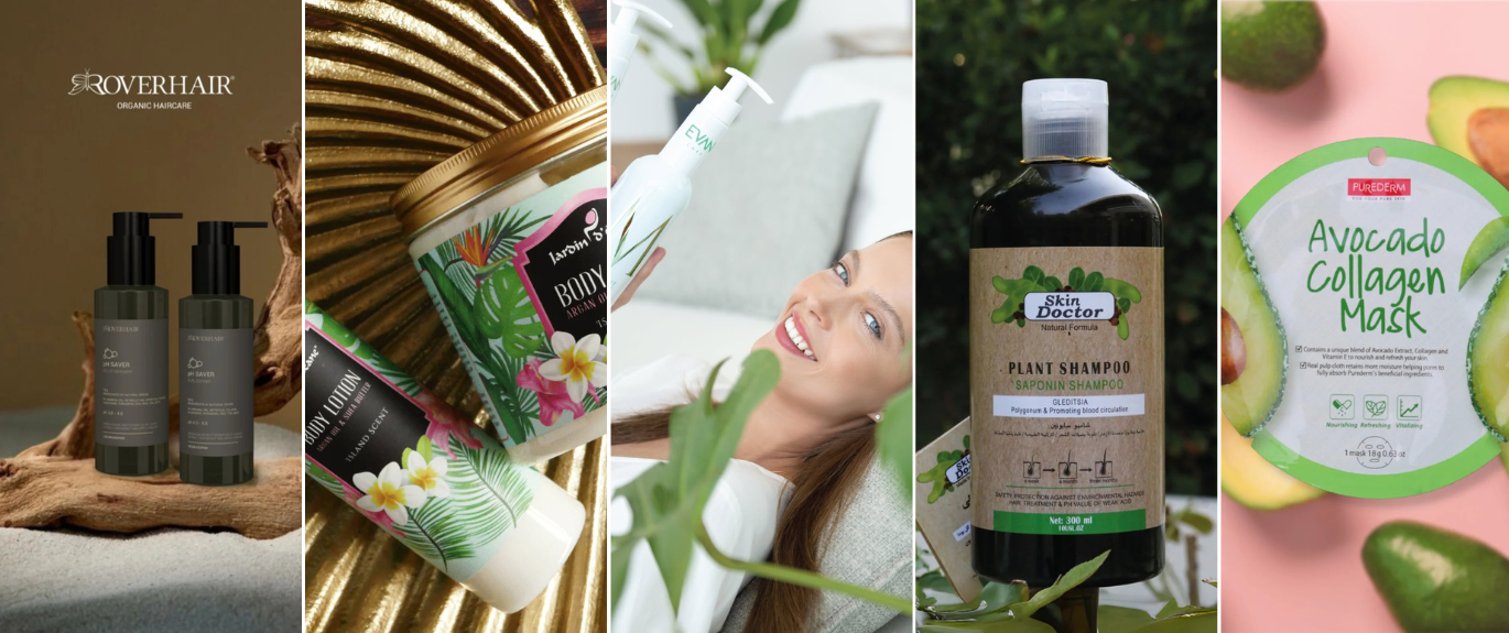 Najafi Cosmetics Group website design – Sapphire MA Dubai, UAE