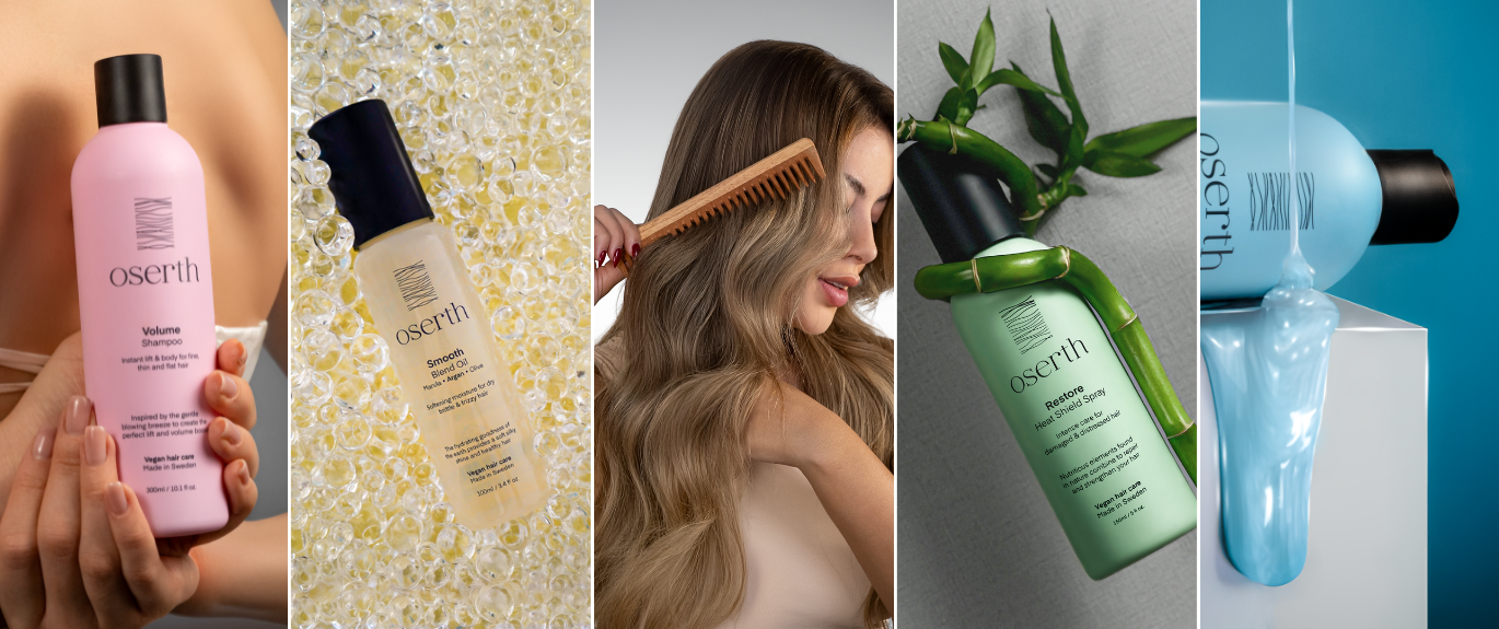 Oserth Hair Care website design – Sapphire MA Dubai, UAE