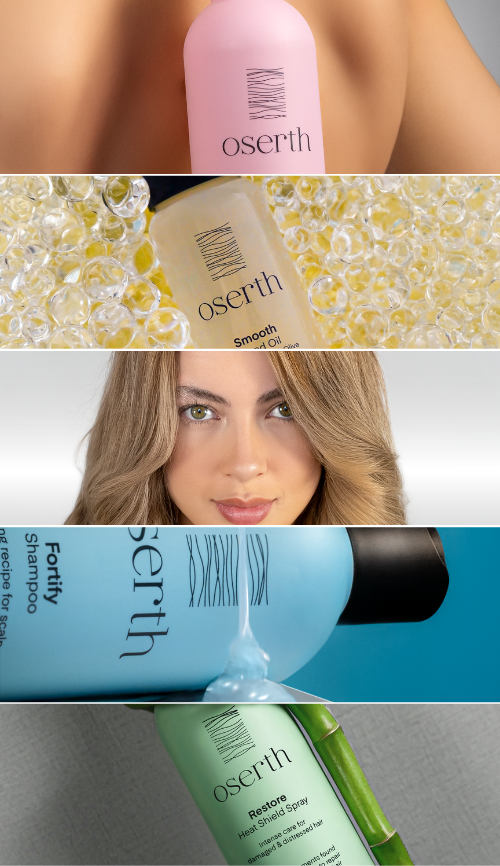Oserth Hair Care responsive website – Sapphire MA Dubai, UAE